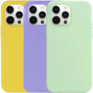 Чехол с закрытым низом Silicone Case для Apple iPhone 12 Pro Max (6.7")