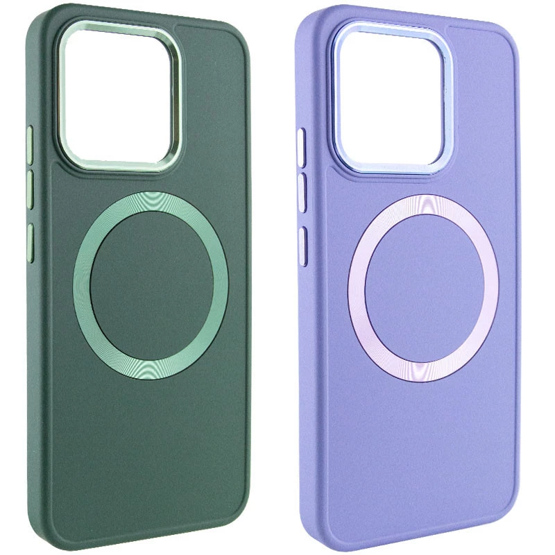 TPU чохол Bonbon з металевими кнопками та MagSafe на Xiaomi 14 Pro фото 1 з 1