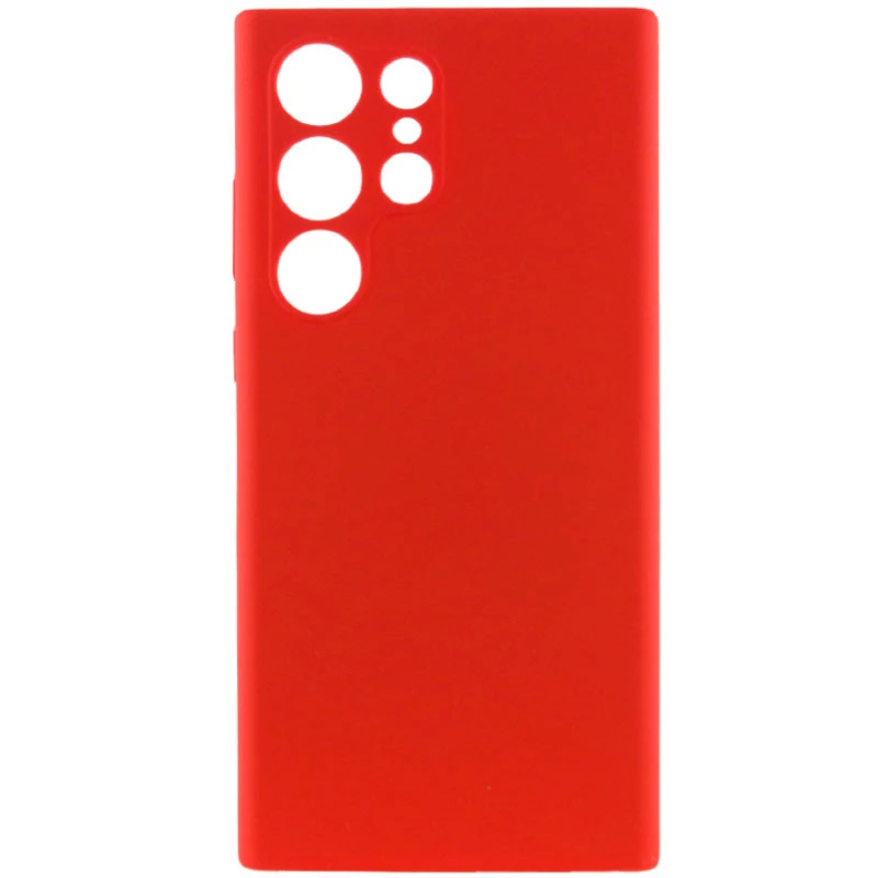 

Чехол Silicone Case Lakshmi Premium з закритою камерою на Samsung Galaxy S24 Ultra (Красный / Red), Червоний / red