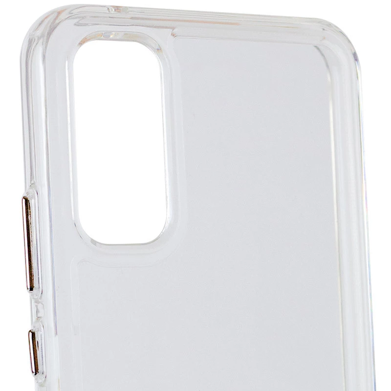 TPU+PC чохол з металевими кнопками на Xiaomi 12T / 12T Pro – Прозорий. Фото 4 з 8