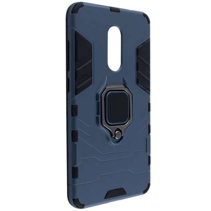 Протиударний чохол Transformer з кільцем на Xiaomi Redmi Note 4X / Note 4 (Snapdragon) – Сірий / Metal slate. Фото 2 з 6