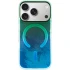 Силіконовий чохол Shiny Mountain (MagFit) для Apple iPhone 17 Pro (6.3") – Green / Blue. Фото 4 з 7