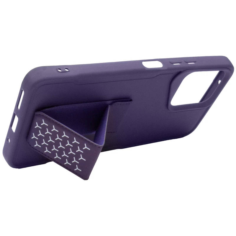 Чехол Вива с ремешком для Xiaomi Poco C65 – Purple. Фото 12 из 15