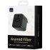 Мережевий універсальний перехідник WIWU UA011 Warrior GaN 25W + 1USB-A/2C – Black. Фото 4 з 4