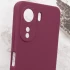 Чохол Silicone Case Lakshmi Premium L з закритою камерою на Xiaomi Redmi 13C – Бордовий / Plum. Фото 10 з 12