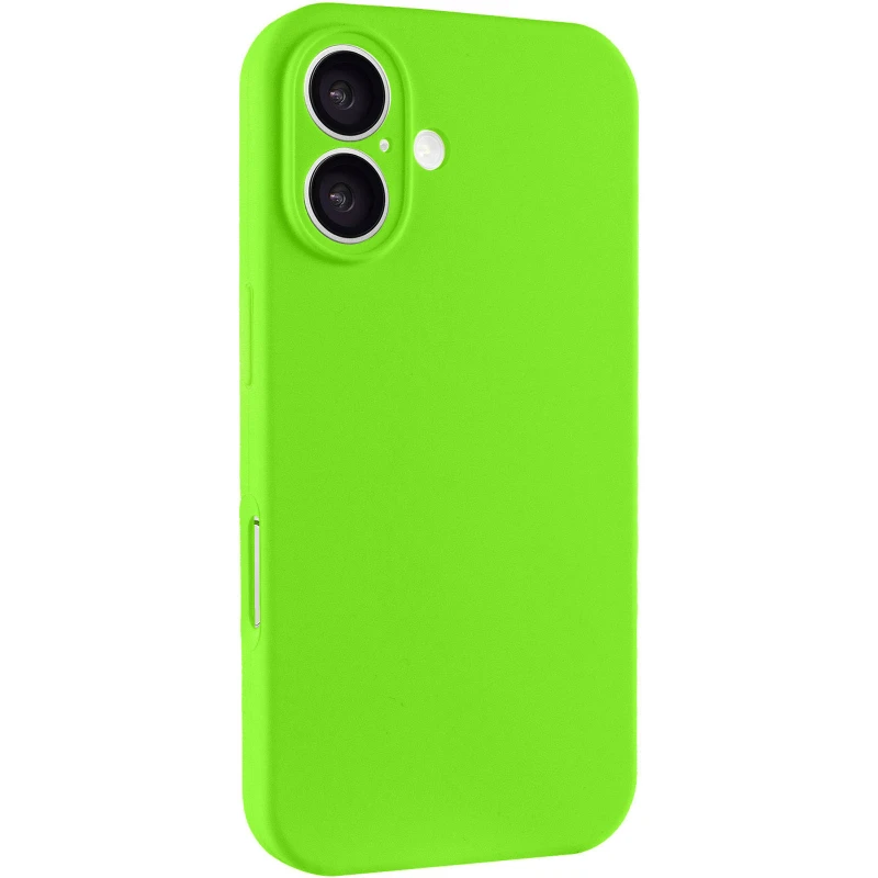 Чехол Silk Full Camera Protective (AA) NO LOGO для Apple iPhone 16 – Кислотный / Acid. Фото 2 из 3