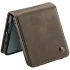 Кожаный чехол-книжка CaseMe Velvet Matte для Samsung Galaxy Z Flip7 – Coffee. Фото 3 из 5