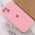 Чехол Silicone Case с защитой камеры для Apple iPhone 14 Plus (6.7") – Розовый / Light pink. Фото 4 из 4