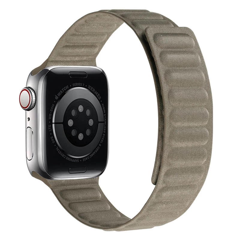 

Ремешок FineWoven (AAA) для Apple watch 42mm/44mm/45mm (Khaki)