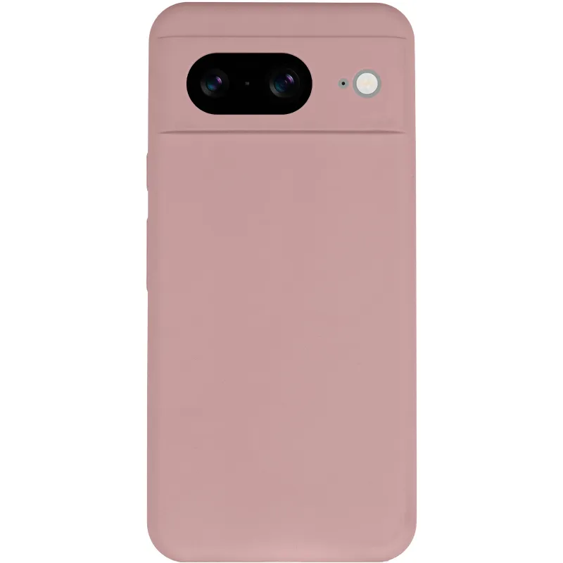 Чохол Silicone Case Lakshmi Premium із закритою камерою для Google Pixel 8a – Рожевий / Pink Sand. Фото 3 з 8