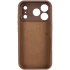 Чехол Silk Full Camera Protective (AA) NO LOGO для Apple iPhone 17 Pro (6.3") – Коричневый / Brown. Фото 4 из 6