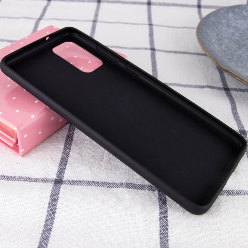 Чорний силіконовий чохол Epik на Samsung Galaxy S20 FE – Чорний. Фото 3 з 3