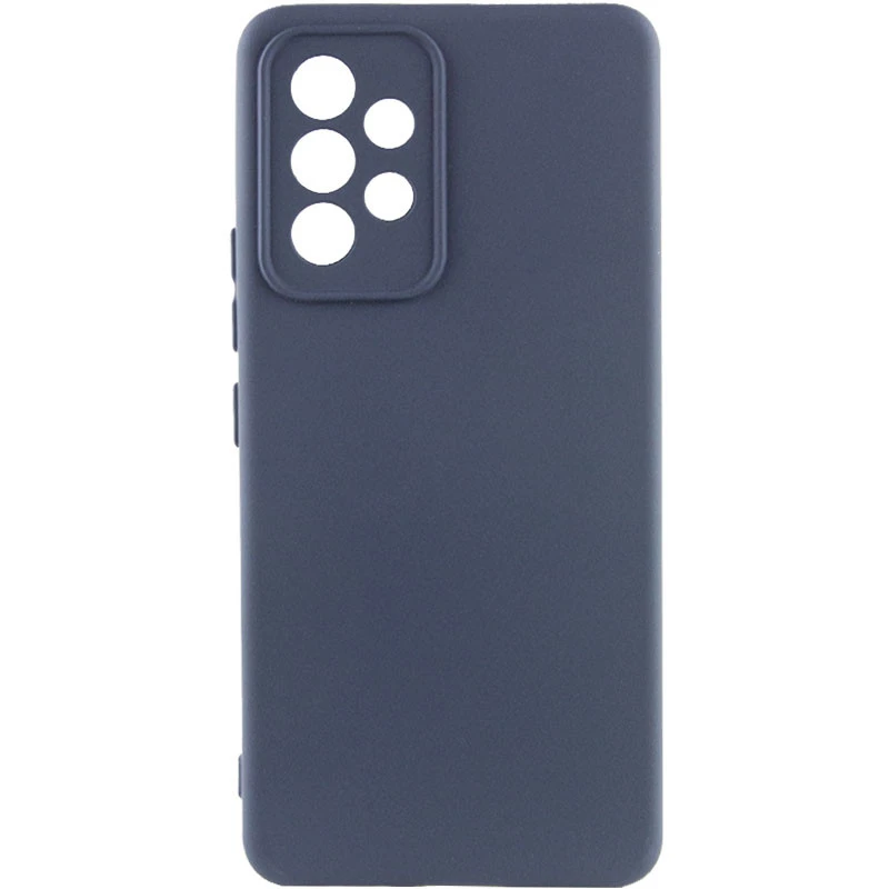 Чохол Silicone Cover Ummi Lakshmi Full Camera (AA) для Samsung Galaxy A32 (A326B) 5G – Синій / Midnight blue. Фото 1 з 1