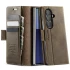 Кожаный чехол-книжка CaseMe Velvet Matte для Samsung Galaxy Z Fold7 – Coffee. Фото 2 из 5