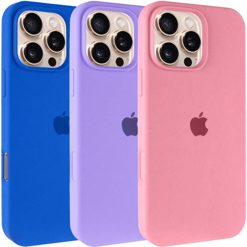 Чохол Silicone Case з закритим низом на Apple iPhone 15 Pro (6.1") фото 3 з 4