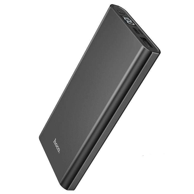 

Портативное зарядное устройство Power Bank Hoco J68 10000 mAh (Черный), Чорний