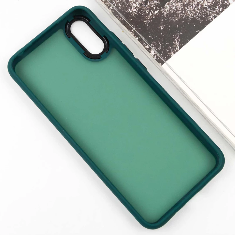 Чехол TPU+PC Lyon Frosted на Xiaomi Redmi 9A – Green. Фото 5 из 12