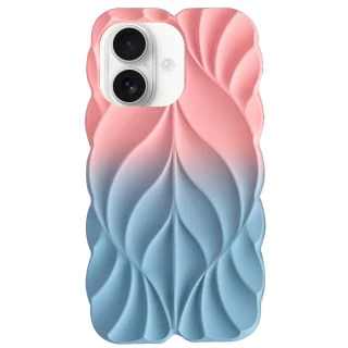 Силиконовый чехол Leaf для Apple iPhone 16 фото 1 из 2