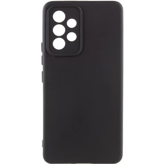 Чохол Silicone Case Lakshmi Plus з закритою камерою на Samsung Galaxy A13 4G — Чорний / Black