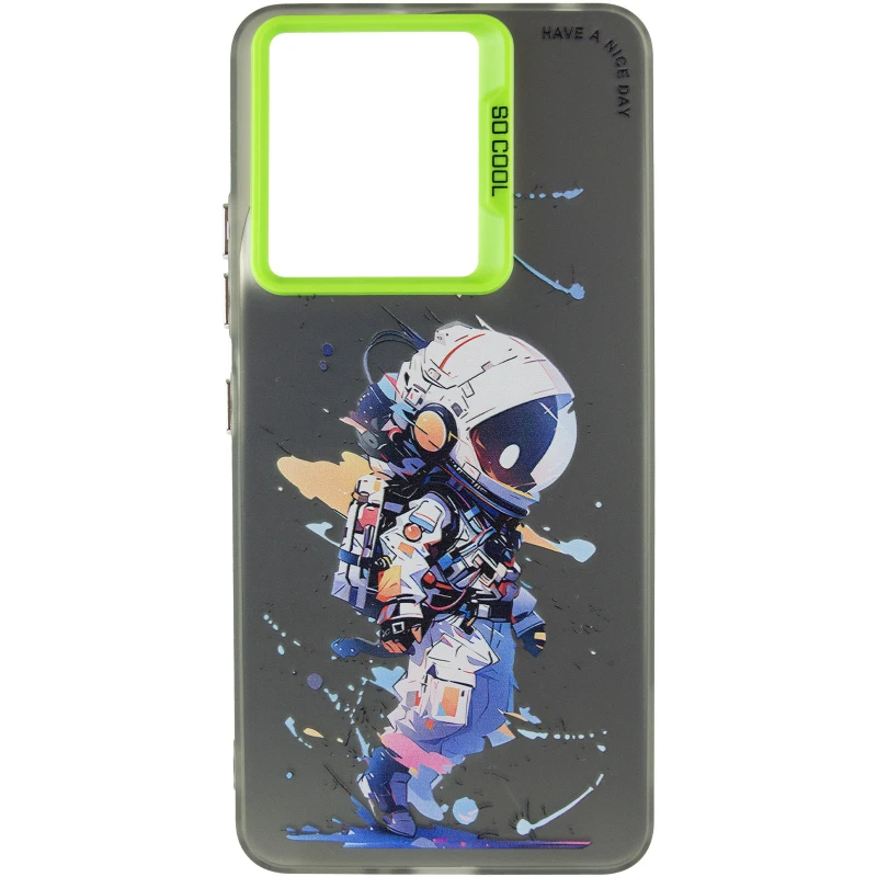 Чохол TPU+PC Street Art для Xiaomi Redmi 13 4G – Astronaut. Фото 3 з 7
