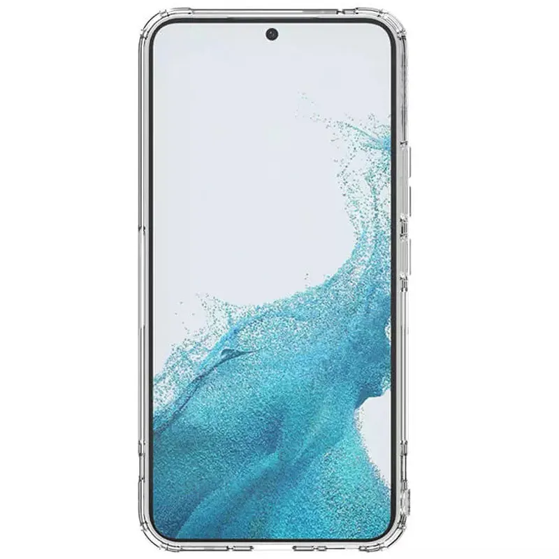 Силіконовий чохол Nillkin з посиленим захистом кутів на Samsung Galaxy A57 5G – Безбарвний (прозорий). Фото 3 з 4