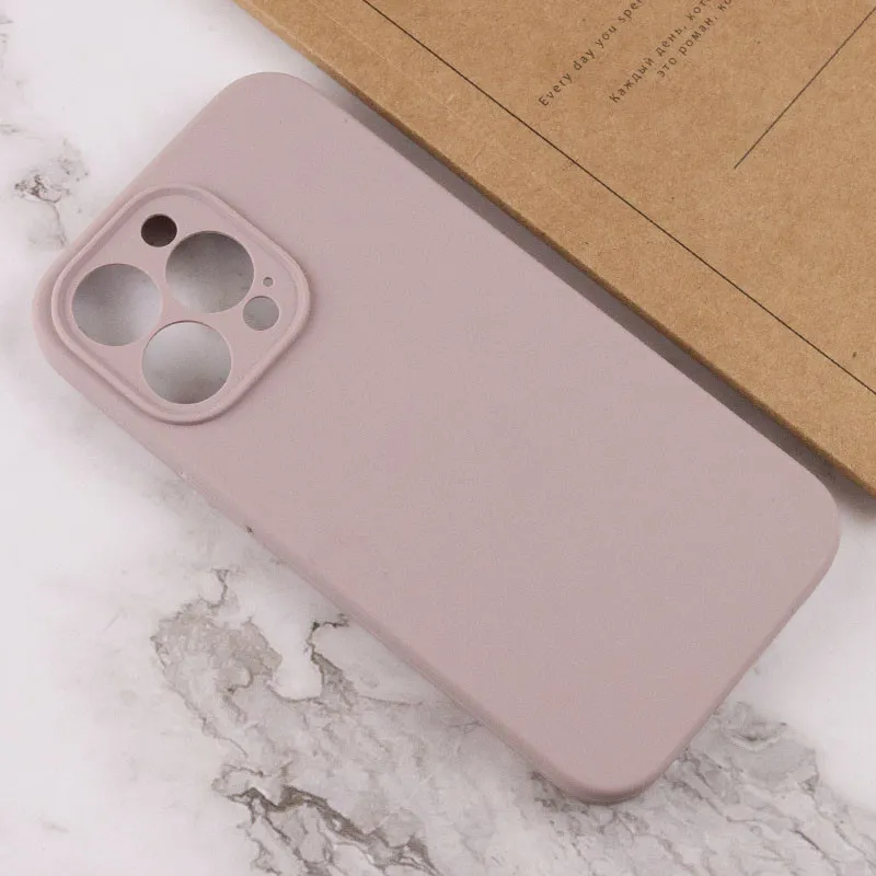 Чехол Silk Full Protective (AA) NO LOGO для Apple iPhone 16 Pro – Серый / Lavender. Фото 6 из 6