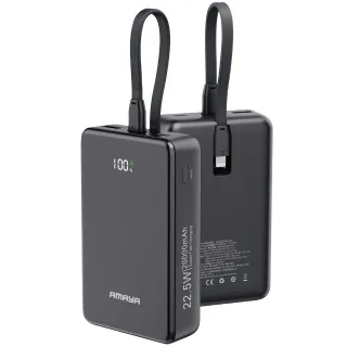 Портативное ЗУ Power Bank Amaya F230C PD22.5W with cable 20000 mAh фото 1 из 1