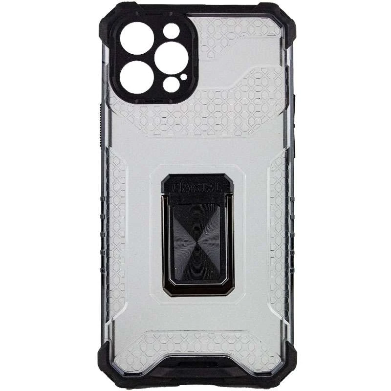 

Протиударний чохол Transformer CrystalRing з захистом камери на Apple iPhone 12 Pro (6.1") (Чорний + Прозорий / Чорний)