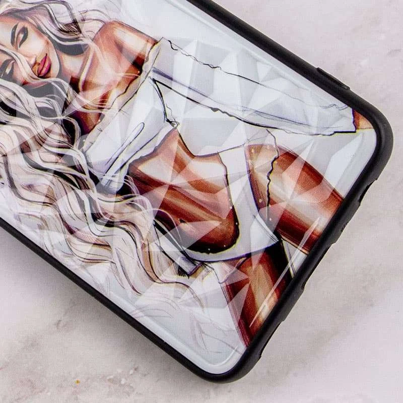 Скляний чохол Prisma Ladies на Samsung Galaxy A23 4G – White. Фото 3 з 3