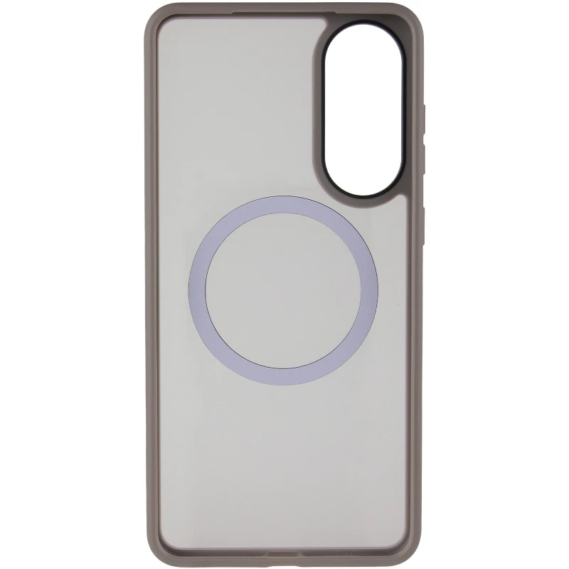 Чехол Ummi Colorful with MagSafe для Samsung Galaxy S25 Edge – Серый / Grey. Фото 3 из 6