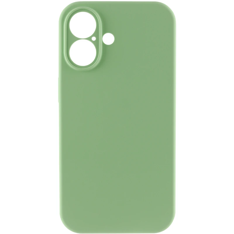 Чохол Silk Full Camera Protective (AA) NO LOGO для Apple iPhone 17 (6.3") – М'ятний / Mint. Фото 8 з 10