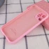 Чехол Silicone Case с защитой камеры для Apple iPhone 12 Pro (6.1") – Розовый / Light pink. Фото 2 из 2