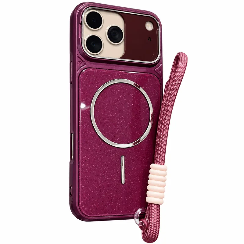 Чохол TPU+PC Pacific with Magnetic Fit and straps для Apple iPhone 14 Pro Max (6.7") – Red. Фото 2 з 4