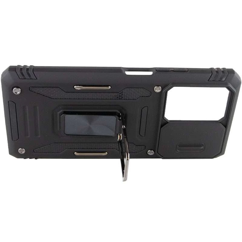 Ударостійкий чохол Square Ring зi шторкою на камеру на Xiaomi 11T / 11T Pro – Чорний / Black. Фото 6 з 7