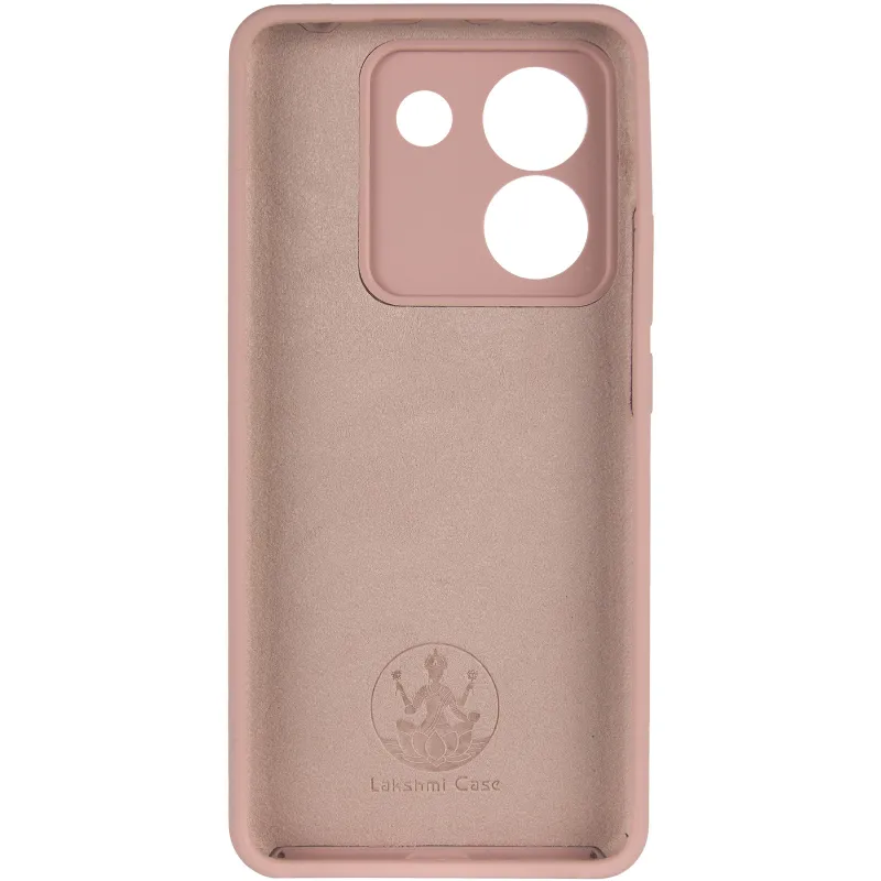 Чехол Silicone Case Lakshmi Premium з закритою камерою на Xiaomi Poco M7 pro 5G – Розовый / Pink Sand. Фото 6 из 8