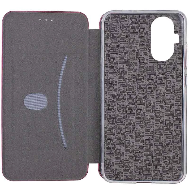 Чохол-книжка класичний на Realme C55 – Бордовий. Фото 3 з 4