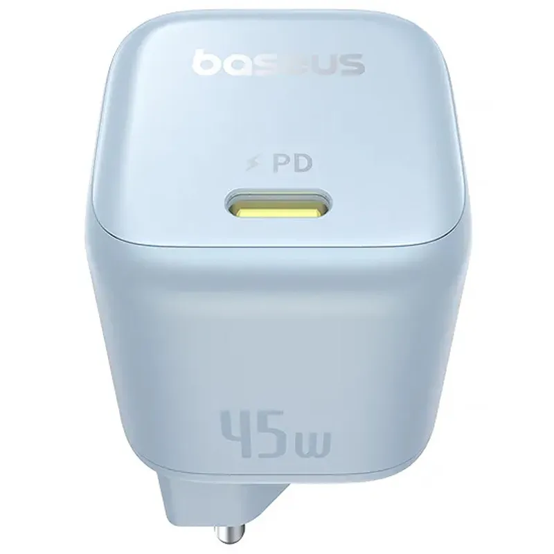 МЗП Baseus PicoGo GaN Fast Charger 45W (1USB-C) (P10176800) – Galaxy Blue. Фото 5 з 5