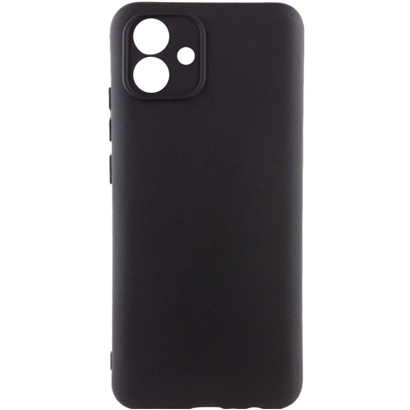Чохол Silicone Case Lakshmi Premium із закритою камерою для Samsung Galaxy A04e – Чорний / Black. Фото 1 з 11