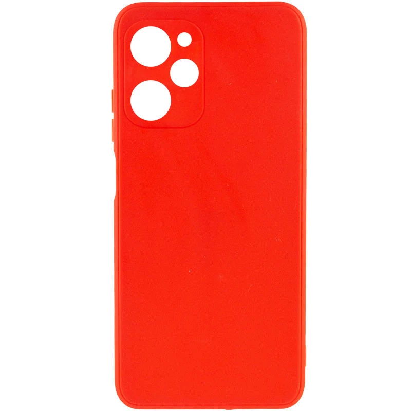 

Цветной силиконовый чехол с защитой камеры для Xiaomi Poco X5 Pro 5G (Красный / Red), Червоний / red