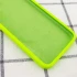Чохол Silicone Case Square L з захистом камери на Apple iPhone SE (2020) – Салатовий / Neon green. Фото 3 з 3