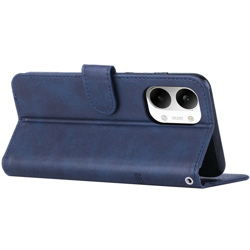 Кожаный чехол-книжка Jet Cover для Xiaomi Poco X8 Pro Max – Blue. Фото 4 из 4