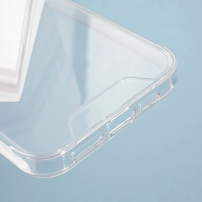 Силіконовий чохол Space Case з MagSafe на Apple iPhone 16 – Прозорий. Фото 9 з 9