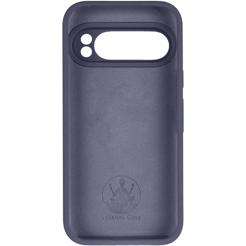 Чохол Silicone Case Lakshmi Premium із закритою камерою для Google Pixel 9 Pro – Сірий / Dark Gray. Фото 5 з 8