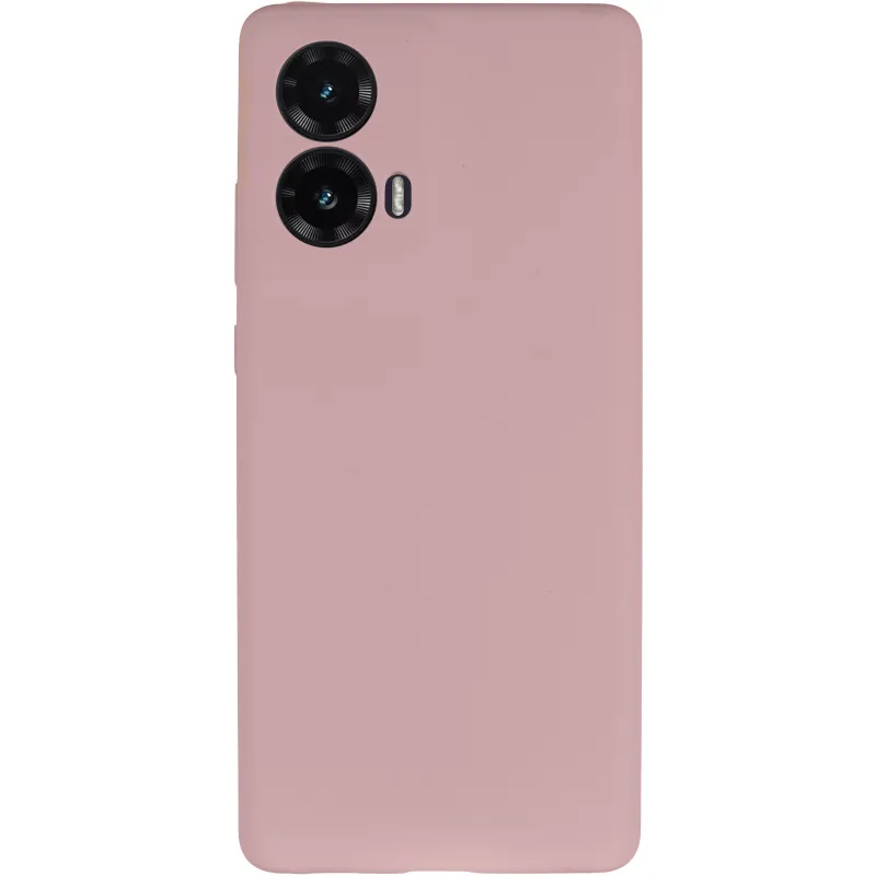 Чохол Silicone Case Lakshmi Premium із закритою камерою для Motorola Moto G85 – Рожевий / Pink Sand. Фото 4 з 8