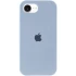 Чохол Silicone Case з закритим низом на Apple iPhone 17e (6.1") – Блакитний / Sweet Blue. Фото 1 з 6