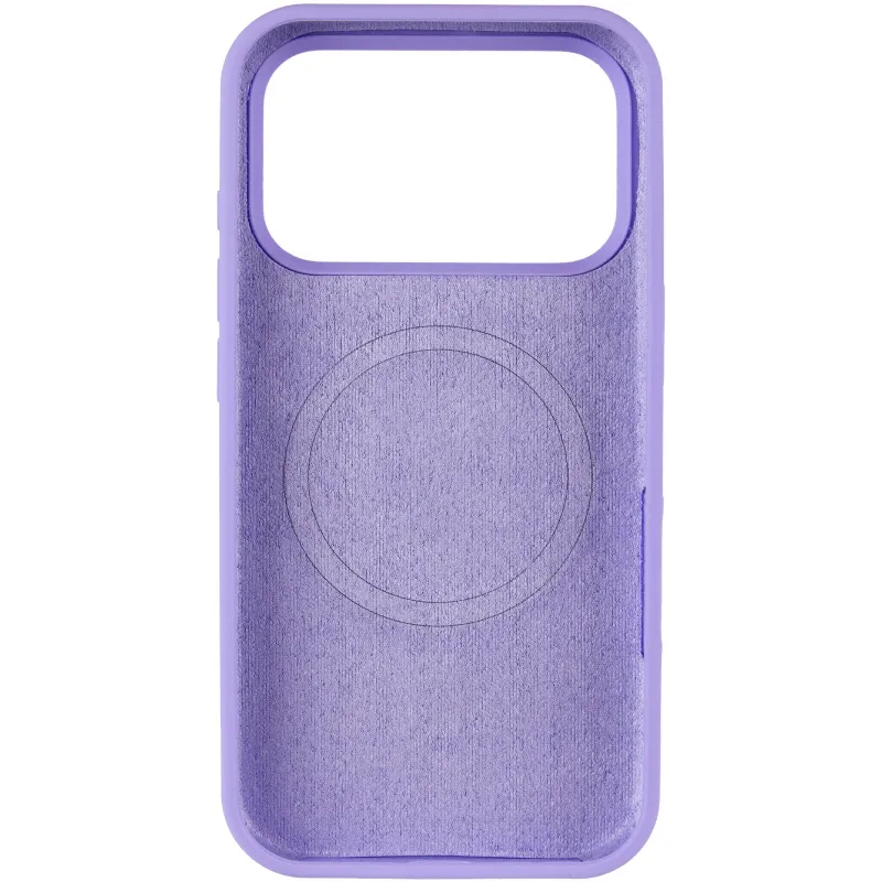 Чехол Silk Full Protective (AA) NO LOGO для Apple iPhone 17 Pro (6.3") – Сиреневый / Dasheen. Фото 4 из 8