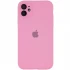 Чохол Silicone Case з захистом камери на Apple iPhone 12 (6.1") – Рожевий / Light pink. Фото 1 з 2