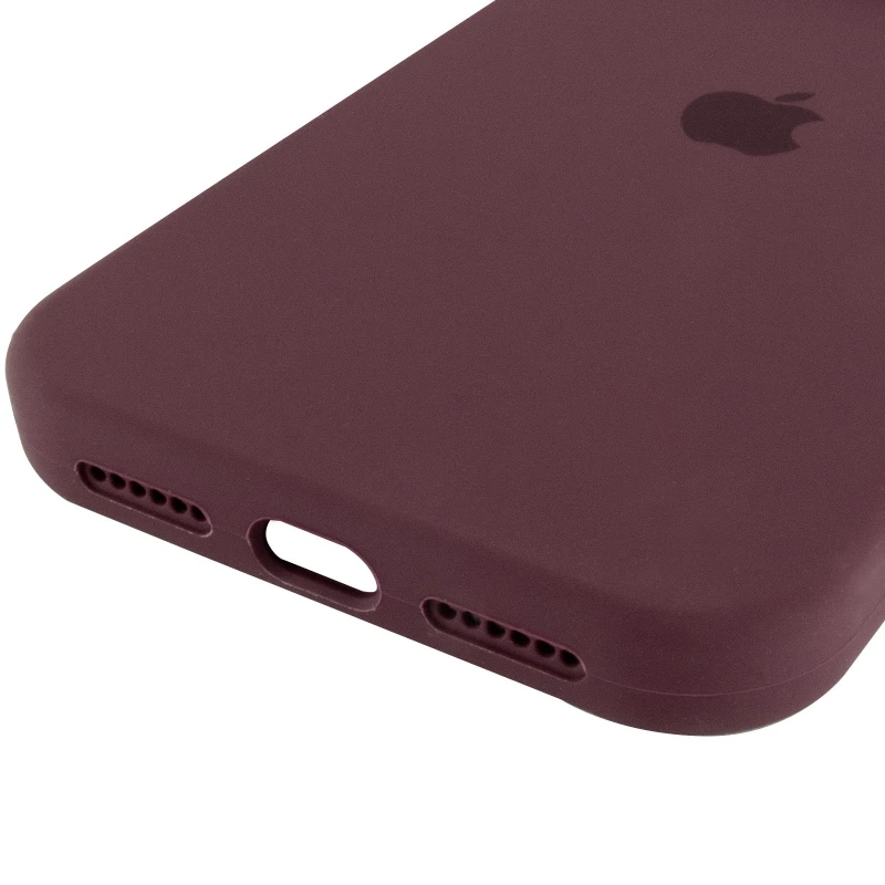 Чохол Silicone Case з закритим низом на Apple iPhone 17 Pro Max (6.9") – Бордовий / Plum. Фото 6 з 6