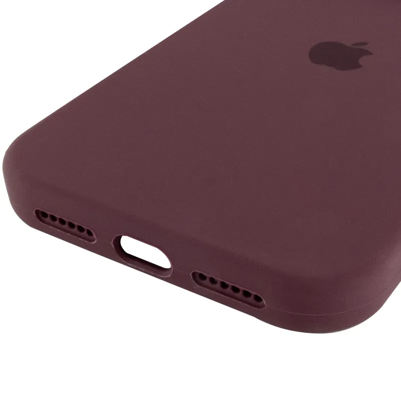 Чехол Silk Full Protective (AA) для Apple iPhone 18 Pro – Бордовый / Plum. Фото 5 из 5