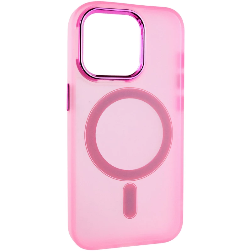 Кольоровий TPU+PC з MagSafe на Apple iPhone 13 Pro (6.1") – Light Pink. Фото 5 з 11
